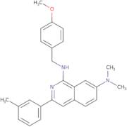 N1-(4-methoxybenzyl)-N7,N7-dimethyl-3-m-tolylisoquinoline-1,7-diamine