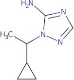 2-(1-Cyclopropylethyl)-1,2,4-triazol-3-amine