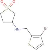 N-[(3-Bromothiophen-2-yl)methyl]-1,1-dioxothiolan-3-amine