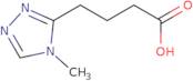 4-(4-Methyl-4H-1,2,4-triazol-3-yl)butanoic acid