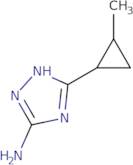 5-(2-Methylcyclopropyl)-1H-1,2,4-triazol-3-amine