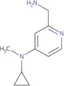 2-(Aminomethyl)-N-cyclopropyl-N-methylpyridin-4-amine