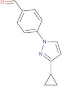 4-(3-Cyclopropyl-1H-pyrazol-1-yl)benzaldehyde