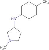 1-Methyl-N-(4-methylcyclohexyl)pyrrolidin-3-amine