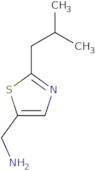 [2-(2-Methylpropyl)-1,3-thiazol-5-yl]methanamine