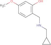 2-{[(Cyclopropylmethyl)amino]methyl}-5-methoxyphenol