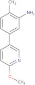 5-(6-Methoxypyridin-3-yl)-2-methylaniline