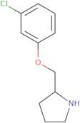 2-[(3-Chlorophenoxy)methyl]pyrrolidine