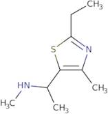 [1-(2-Ethyl-4-methyl-1,3-thiazol-5-yl)ethyl](methyl)amine