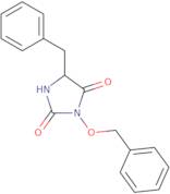 5-Benzyl-3-(benzyloxy)imidazolidine-2,4-dione