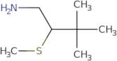 3,3-Dimethyl-2-(methylsulfanyl)butan-1-amine