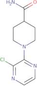 1-(3-Chloropyrazin-2-yl)piperidine-4-carboxamide