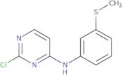 2-chloro-N-[3-(methylsulfanyl)phenyl]pyrimidin-4-amine