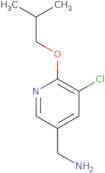 [5-Chloro-6-(2-methylpropoxy)pyridin-3-yl]methanamine