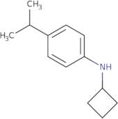 N-Cyclobutyl-4-(propan-2-yl)aniline