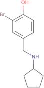 2-Bromo-4-[(cyclopentylamino)methyl]phenol