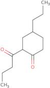 2-Butanoyl-4-propylcyclohexan-1-one