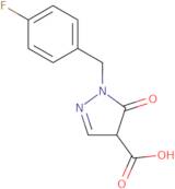 1-(4-Fluorobenzyl)-5-oxo-4,5-dihydro-1H-pyrazole-4-carboxylic acid