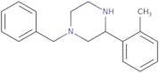 1-Benzyl-3-(2-methylphenyl)piperazine