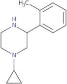 1-Cyclopropyl-3-(2-methylphenyl)piperazine