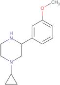 1-Cyclopropyl-3-(3-methoxyphenyl)piperazine