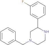 1-Benzyl-3-(3-fluorophenyl)piperazine