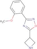 5-(Azetidin-3-yl)-3-(2-methoxyphenyl)-1,2,4-oxadiazole