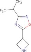 5-(Azetidin-3-yl)-3-(propan-2-yl)-1,2,4-oxadiazole