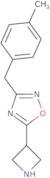 5-(Azetidin-3-yl)-3-[(4-methylphenyl)methyl]-1,2,4-oxadiazole