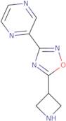 2-[5-(Azetidin-3-yl)-1,2,4-oxadiazol-3-yl]pyrazine