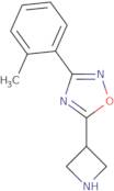 5-(Azetidin-3-yl)-3-(2-methylphenyl)-1,2,4-oxadiazole
