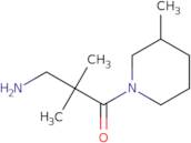 3-Amino-2,2-dimethyl-1-(3-methylpiperidin-1-yl)propan-1-one
