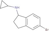 5-Bromo-N-cyclopropyl-2,3-dihydro-1H-inden-1-amine