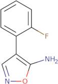 4-(2-Fluorophenyl)-1,2-oxazol-5-amine