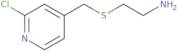2-{[(2-Chloropyridin-4-yl)methyl]sulfanyl}ethan-1-amine