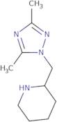 2-[(Dimethyl-1H-1,2,4-triazol-1-yl)methyl]piperidine