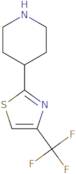 4-[4-(Trifluoromethyl)-1,3-thiazol-2-yl]piperidine