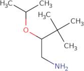 3,3-Dimethyl-2-(propan-2-yloxy)butan-1-amine