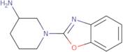 1-(1,3-Benzoxazol-2-yl)piperidin-3-amine