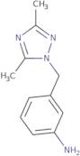3-[(Dimethyl-1H-1,2,4-triazol-1-yl)methyl]aniline