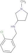 N-[(2-Chlorophenyl)methyl]-1-methylpyrrolidin-3-amine