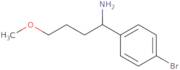 1-(4-Bromophenyl)-4-methoxybutan-1-amine