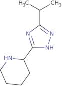 2-[5-(Propan-2-yl)-1H-1,2,4-triazol-3-yl]piperidine