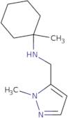 1-Methyl-N-[(2-methylpyrazol-3-yl)methyl]cyclohexan-1-amine