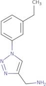 [1-(3-Ethylphenyl)-1H-1,2,3-triazol-4-yl]methanamine