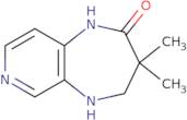 3,3-Dimethyl-1H,2H,3H,4H,5H-pyrido[3,4-b][1,4]diazepin-2-one