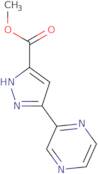 Methyl 3-(pyrazin-2-yl)-1H-pyrazole-5-carboxylate