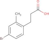 3-(4-Bromo-2-methylphenyl)propanoic acid