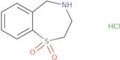 2,3,4,5-Tetrahydro-1,4-benzothiazepine-1,1-dione hydrochloride