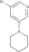 3-Bromo-5-(1-piperidinyl)pyridine